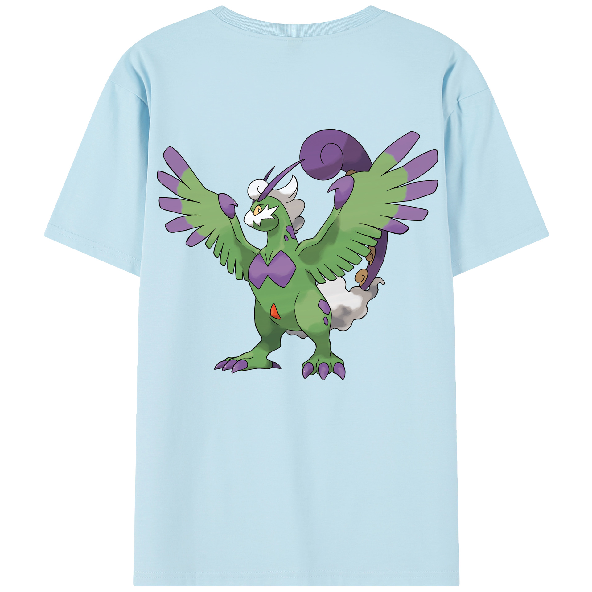 （画像用） ポケットモンスター Pokémon 綿100％半袖Tシャツ（背面プリント）